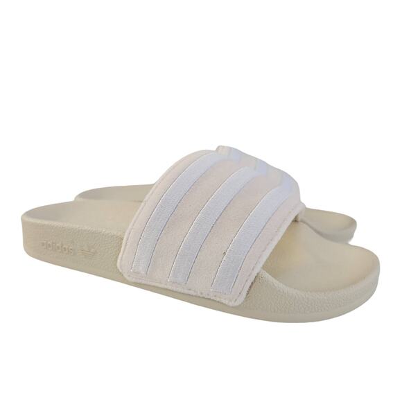 adidas Adilette Slides Women's, Beige, Size 6 - Picture 1 of 7